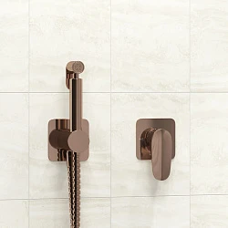 Гигиенический душ Wasserkraft Asphe A7751.290.292.335 розовое золото