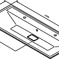 Тумба с раковиной AM.PM Inspire 2.0 120 элегантный серый
