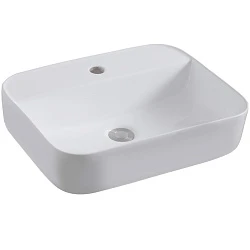 Раковина накладная Avimano Vision 1245120 белая глянцевая