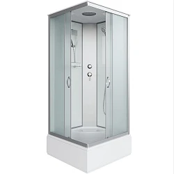 Душевая кабина Niagara Classic 90x90см NG-1108-14 профиль хром