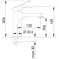 Смеситель для раковины Remer Class Line L11L хром