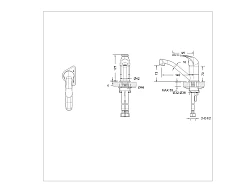 Смеситель для раковины Bravat Fit F1233188CP-RUS хром