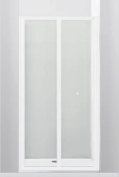Душевая дверь в нишу Cezares 70см RELAX-BS-70-C-Bi профиль белый, стекло прозрачное
