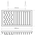 Полка Bemeta Cytro 102308082 для душа, хром