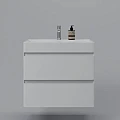 Тумба под раковину Style Line Атлантика 70 СС-00002339 антискрейч белый матовый
