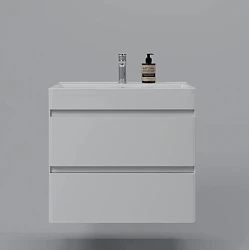Тумба под раковину Style Line Атлантика 70 СС-00002339 антискрейч белый матовый