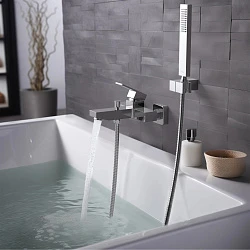 Смеситель для ванны с душем Aquatek Либра AQ1649CR хром