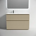 Тумба под раковину Sancos Folk Floor 120 FL120FLCP левая, напольная, капучино