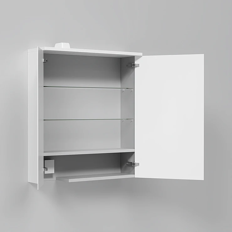 Зеркало-шкаф AM.PM Spirit 2.0 M70AMCR0601WG белый глянец