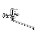 Смеситель для ванны с душем Bravat OPAL F6125183CP-02L хром