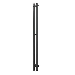 Полотенцесушитель электрический Bonna Helios 1200x60 BNP-EI2QF-dt1206Gt графит