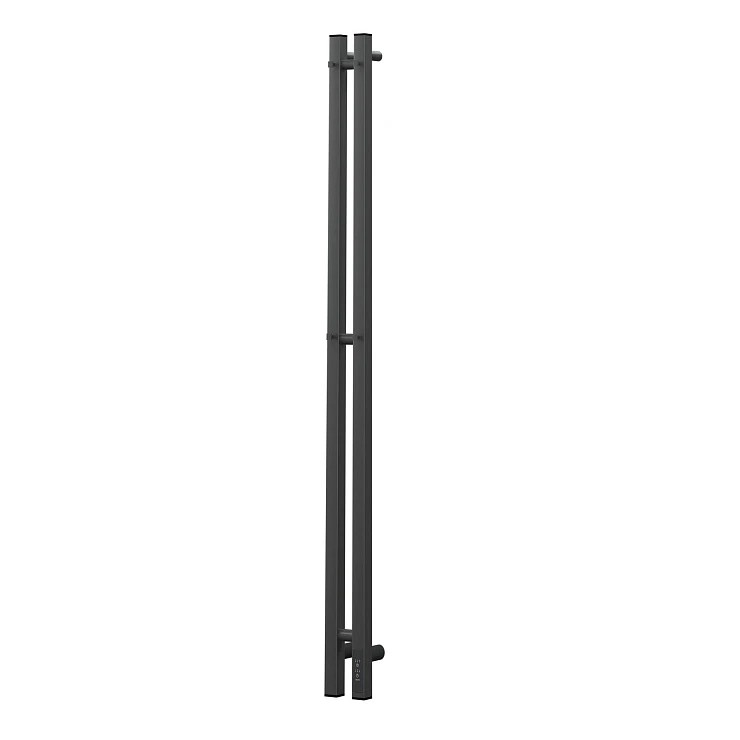 Полотенцесушитель электрический Bonna Helios 1200x60 BNP-EI2QF-dt1206Gt графит