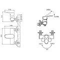 Смеситель для душа Bravat Pure F9105161C-01 хром