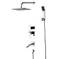 Душевой комплект Lemark Unit LM4522C с внутренней частью, хром