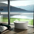 Акриловая ванна BelBagno 170x90 BB32 белая глянцевая