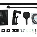 Душевая стойка Gappo G2407-6 чёрная