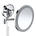 Косметическое зеркало Wasserkraft K-1004 с подсветкой, хром 