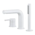 Смеситель на борт ванны Excellent Pi White AREX.1233WH белый матовый