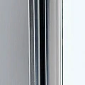 Душевая дверь в нишу Wasserkraft Salm 90см 27I04 профиль хром, стекло прозрачное