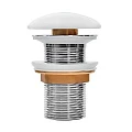 Донный клапан IDDIS Optima Home OPHWM00i88 click-clack, белый матовый