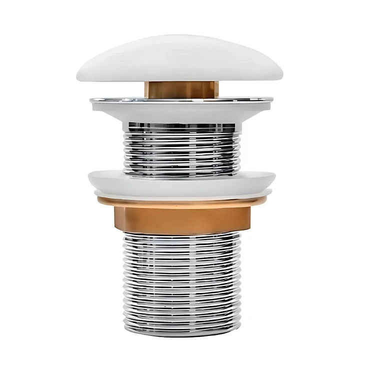 Донный клапан IDDIS Optima Home OPHWM00i88 click-clack, белый матовый