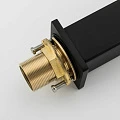 Смеситель для раковины Gappo G1017-62 черный матовый