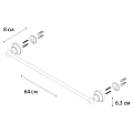 Полотенцедержатель Fixsen Bogema FX-78501 хром