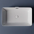 Раковина накладная Ceramica Nova Element CN5025 белая глянцевая