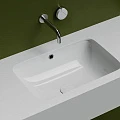 Раковина встраиваемая Ceramica Nova ELEMENT CN7018 белая глянцевая