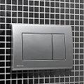 Кнопка смыва AlcaPlast M271 хром глянцевая
