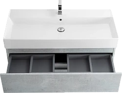 Тумба с раковиной Cezares Molveno 100 beton