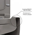 Унитаз подвесной Berges Ego XL 083216 серый матовый