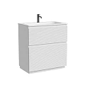 Тумба под раковину Sancos Folk Floor 80 FL80FW напольная, Bianco