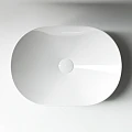 Раковина накладная Ceramica Nova Element CN5010 белая глянцевая