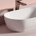 Раковина накладная Ceramica Nova Twist CN12001 белая