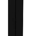 Полка Aquanet Магнум 302227 вертикальная, черная