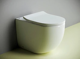 Система инсталляции для унитазов Ceramica Nova Envision Round CN1001CH с кнопкой и унитазом CN4004