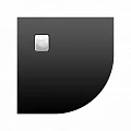 Душевой поддон Riho Basel 90х90см D005047304 черный матовый
