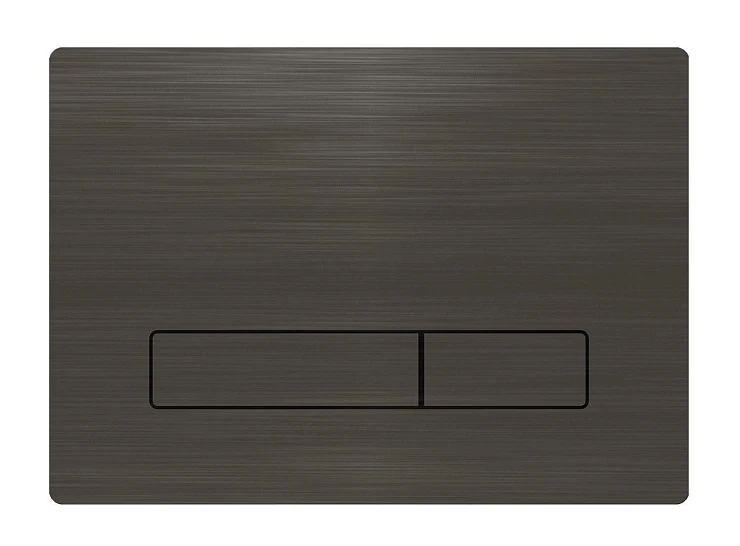 Кнопка смыва KK-POL Vitrum Metal Slim 350/PSM/006-00-00 графит матовый