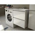 Тумба с раковиной Эстет Dallas Luxe 115 ФР-00002297 белая