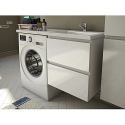 Тумба с раковиной Эстет Dallas Luxe 115 ФР-00002297 белая