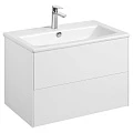Тумба под раковину Aquaton Сохо 75 1A258101AJ010 подвесная белая глянцевая