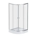 Душевой уголок AM.PM X-Joy 90x90см W88E-205-090MT профиль матовый хром, стекло прозрачное