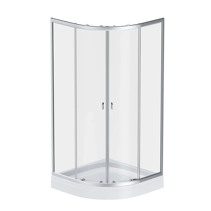 Душевой уголок AM.PM X-Joy 90x90см W88E-205-090MT профиль матовый хром, стекло прозрачное