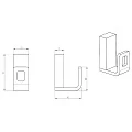 Крючок Boheme Q 10946-G золото глянец