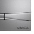 Кнопка смыва Berges Novum F2 040052 хром матовая