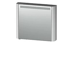 Зеркало-шкаф AM.PM Sensation M30MCR0801FG с подсветкой, серый шелк