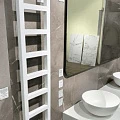 Полотенцесушитель электрический Приоритет Quadro 11 120x20 белый