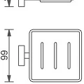 Мыльница Aquanet 4785