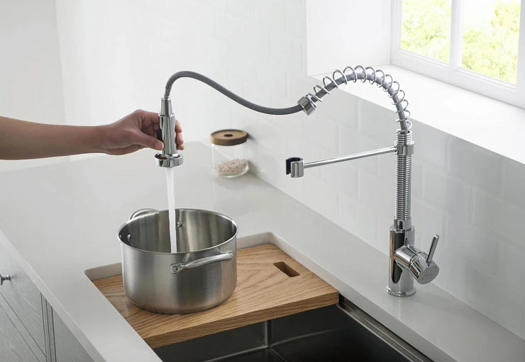 Смеситель для кухни Aquatek Европа AQ1387CR хром